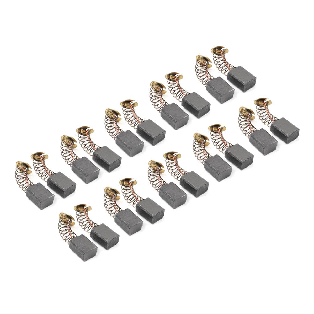 SIKUAI 20 Stück Motorkohlenbürsten 6x9x13mm Dunkelgrau Für CB411 Elektrowerkzeug SIKUAI 20 Stück Motorkohlenbürsten 6x9x13mm Dunkelgrau Für CB411 Elektrowerkzeug von generisch