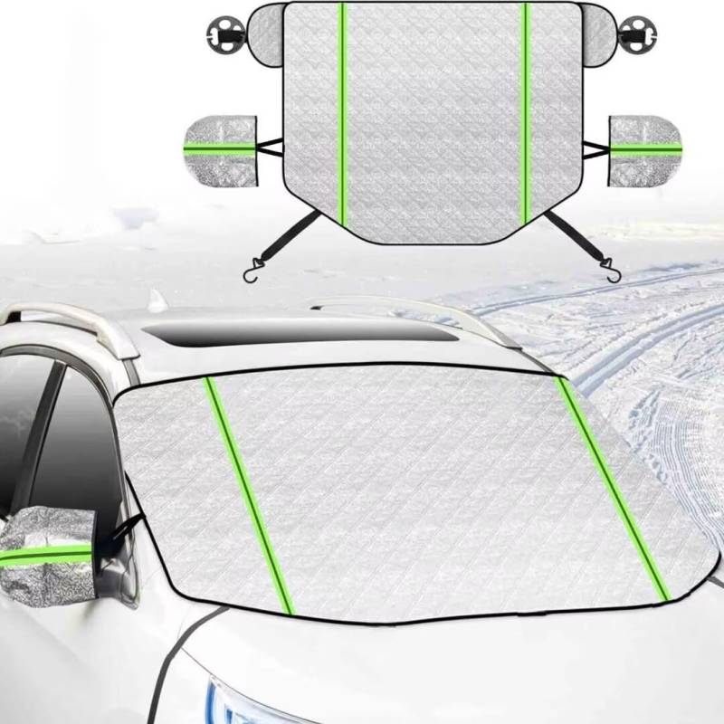 frontscheibenabdeckung kompatibel mit Mercedes CLA 200 2013–2024,windschutzscheibenabdeckung gegen EIS und Schnee von generisch