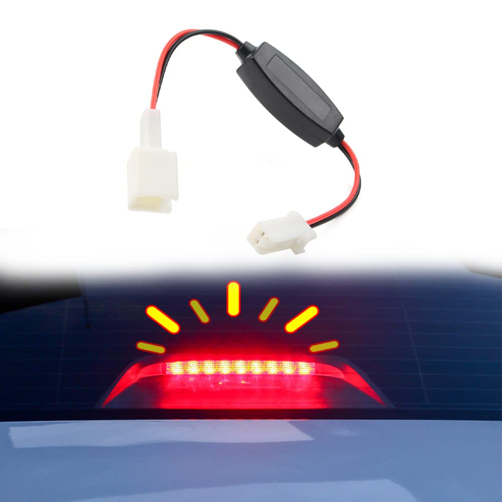 generisch FSFYUK Auto High Mount 3. Bremse Rücklicht Licht Licht Strobe Flash Modul Verdrahtung Box Ersatz Für Civic Sedan 2016-2021 von generisch