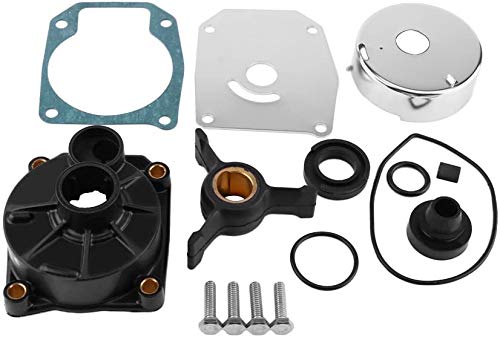 Wasserpumpe Rebuild Kit, Außenbordwasserpumpe Impeller Reparaturset für Johnson Evinrude 40 48 50 PS Außenbordmotoren 438592 von ghtmarrine