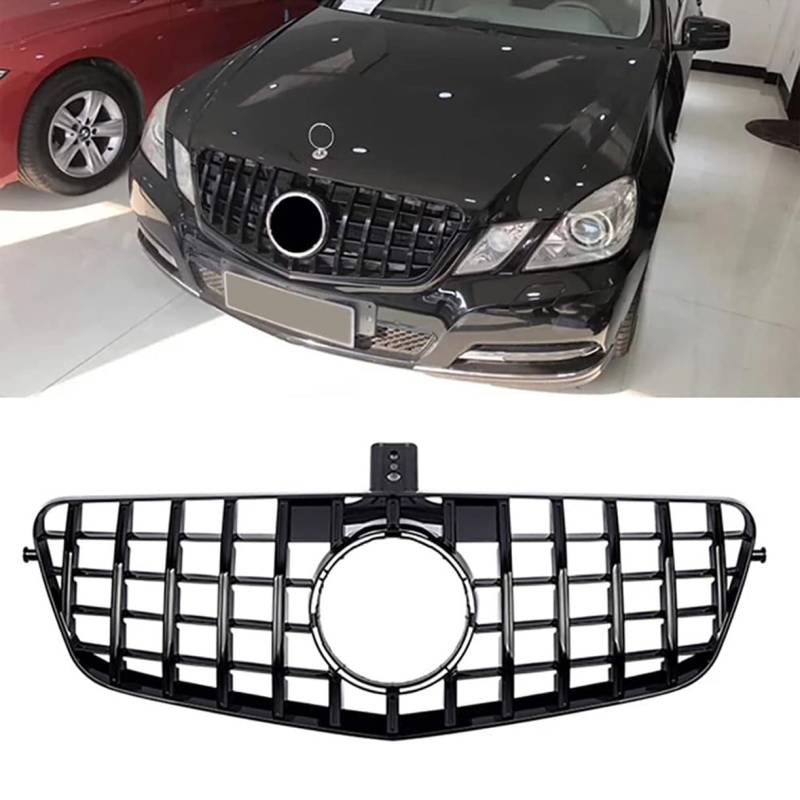 ghuitylk Auto Front Niere Kühler, Double Slats Grill, für Mercedes-Benz AMG E Class W212 E300L E400L E200 E350 2010 2011 2012 2013 von ghuitylk