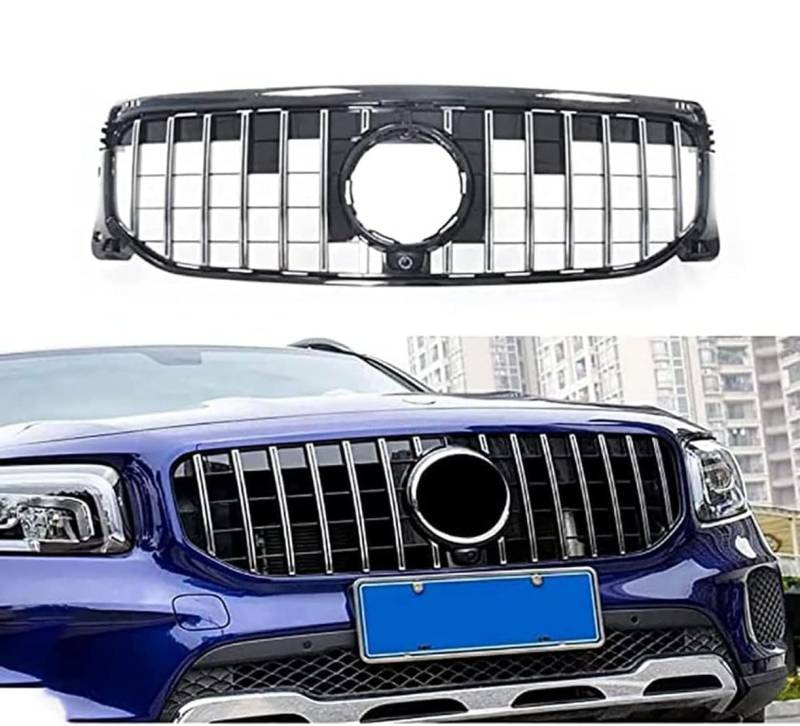 ghuitylk Auto Front Niere Kühler, Double Slats Grill, für Mercedes-Benz GLB Class X247 GLB200 GLB250 2020-2022 von ghuitylk