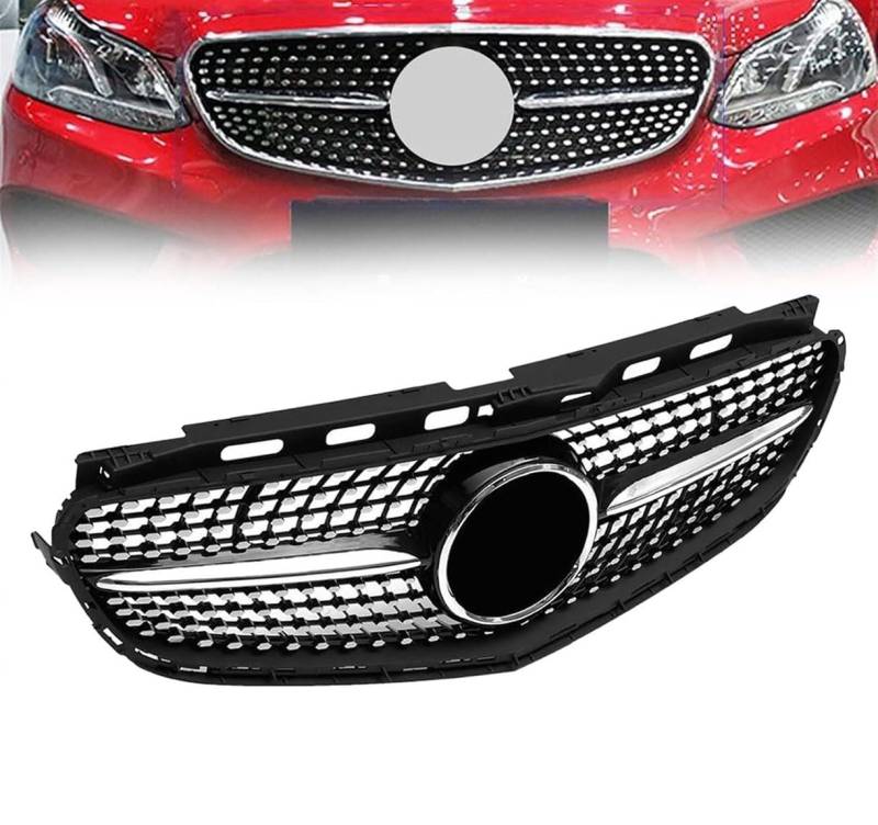 ghuitylk Auto Front Niere Kühler, Double Slats Grill, für Mercedes-Benz W212 E250 E550 E350 2014 2015 2016 von ghuitylk