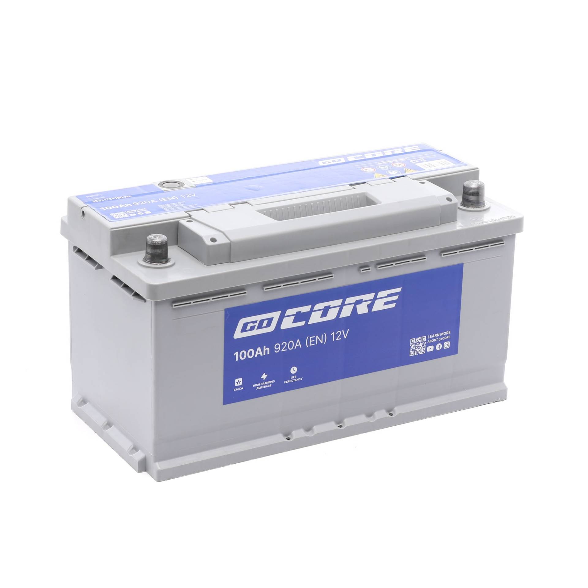 goCORE Starterbatterie VW,MERCEDES-BENZ,AUDI GCA0009 YGD000250,4608719AB,61216924023 Autobatterie,Batterie,Fahrzeugbatterie,Akku,Akkumulator von goCORE