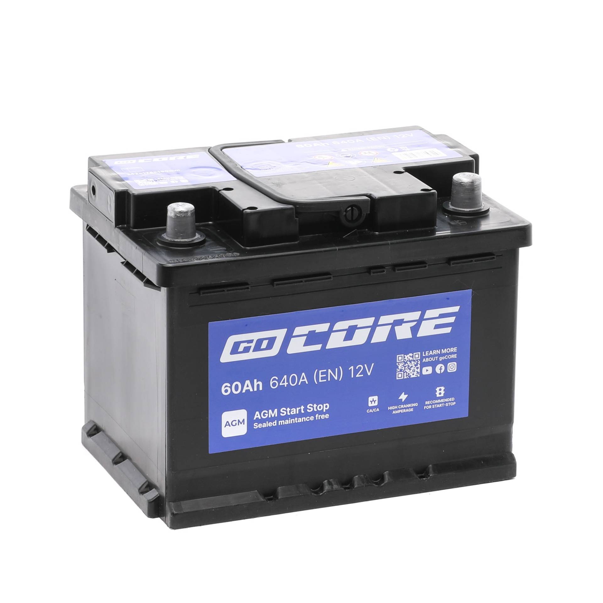 goCORE Starterbatterie VW,MERCEDES-BENZ,AUDI GCA0024 9822510,762313101,1201066 Autobatterie,Batterie,Fahrzeugbatterie,Akku,Akkumulator 95244785 von goCORE