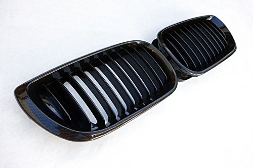 Kühler- Sport- Front- Rippen- Grill Carbon Design Eintragungsfrei Set von goingfast