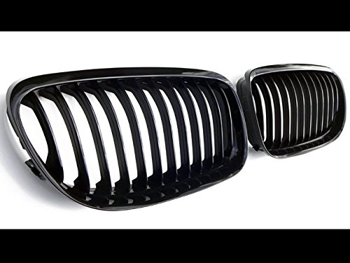 Kühler- Sport- Front- Rippen- Grill Schwarz Glanz Eintragungsfrei Set von goingfast