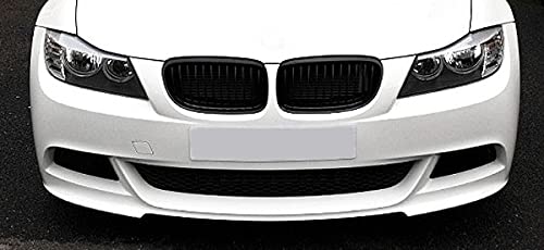 Kühler- Sport- Front- Rippen- Grill Schwarz Matt Eintragungsfrei Set von goingfast