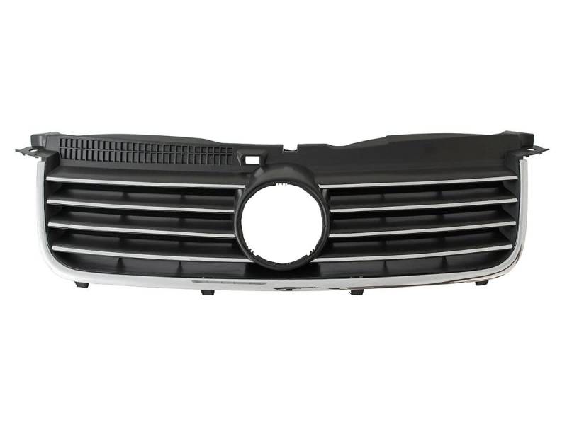 Kühler- Sport- Front- Rippen- Grill ohne Emblem Chrom Eintragungsfrei von goingfast