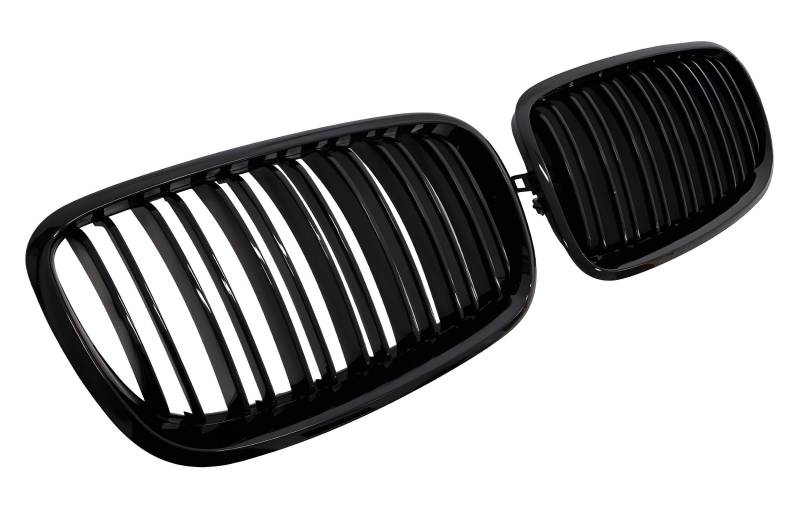 Kühlergrill Sport Front Grill Schwarz Glanz für BMW X5 E70 & X6 E71 2007-2013 von goingfast