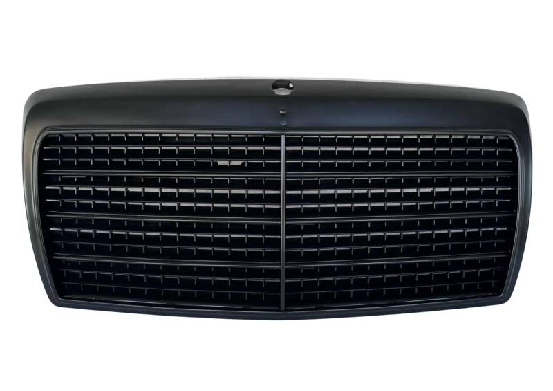 Passend für Mercedes W124 Grill Kühlergrill Frontgrill Schwarz Matt 1986-1993 von goingfast