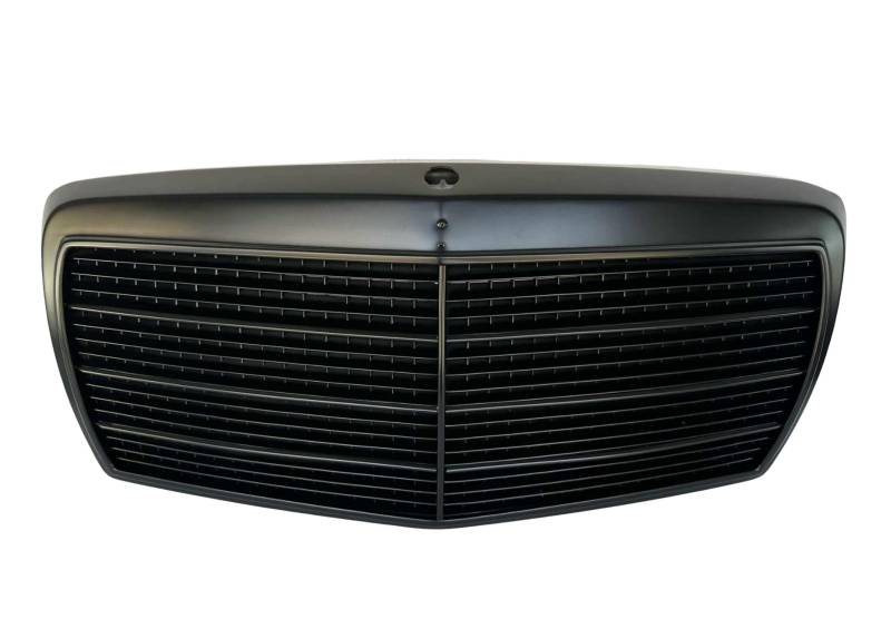 Passend für Mercedes W126 Grill Kühlergrill Frontgrill Schwarz Matt 1981-1991 von goingfast