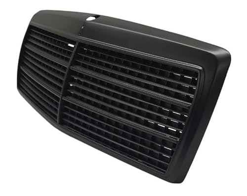 Passend für Mercedes W201 190er Grill Kühlergrill Frontgrill Schwarz Matt von goingfast