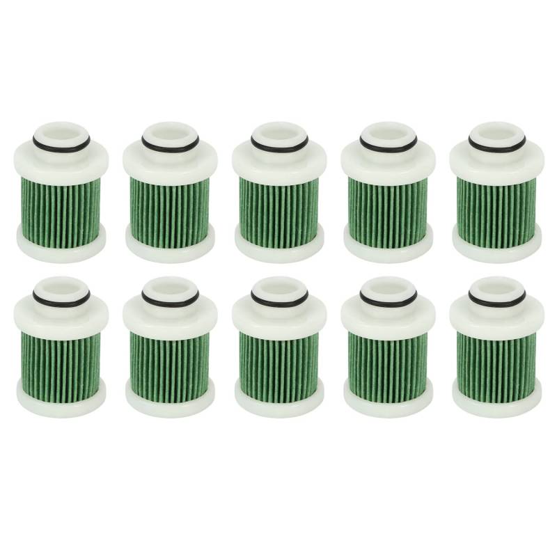 grounds 10X 6D8-WS24A-00 Kraftstoff Filter für F40A F50 T50 F60 T60 F70 F90 F115 Marine AußEnborder ZubehöR von grounds