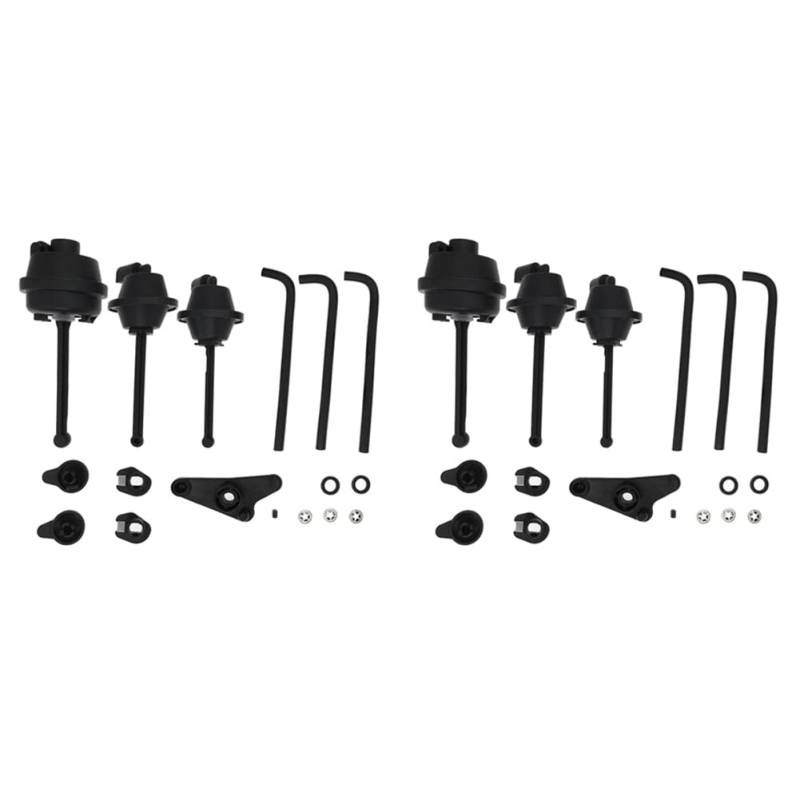 grounds 2X 2721402401 Reparatursatz für Motoreinlasskrümmer-Luftklappeneinsteller für M272 M273 von grounds