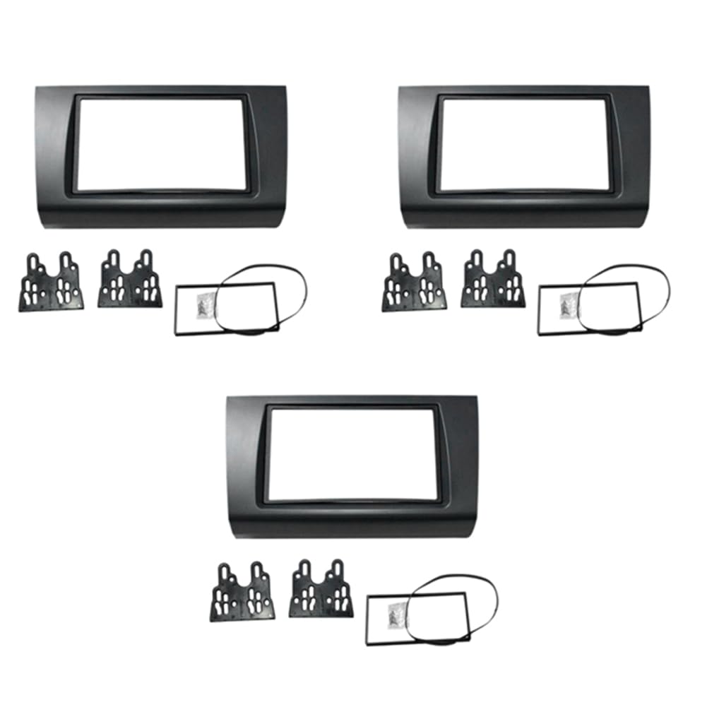 grounds 3X für Swift 2005-2010 2 Din Audio Panel DVD Navigations Panel Rahmen Auto Blenden Stereo Radio Panel von grounds