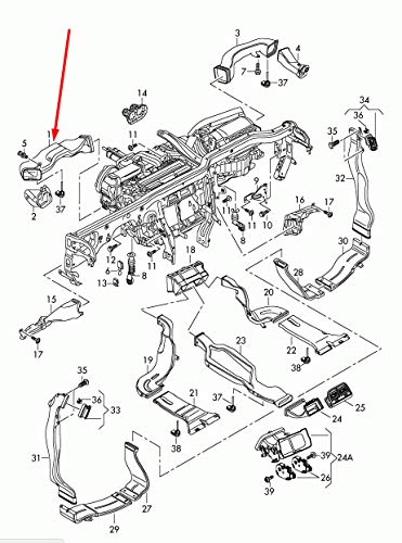 Passend für Audi A6 C7 Luftkanal Armaturenbrett Rechtslenker 4G2819656 2012 Original von gtvtrading