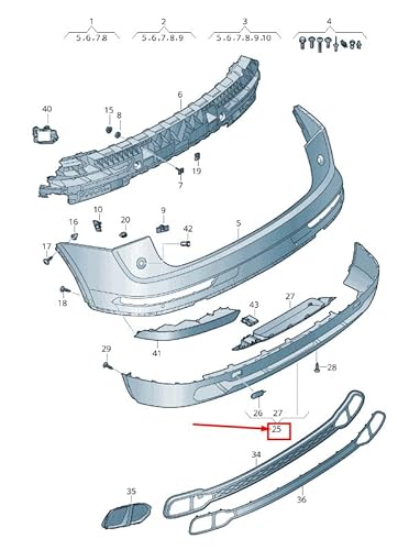 Passend für Audi Q5 Fy Heckspoiler Spoiler 80A807434Dgru 80A807434D Gru Original von gtvtrading