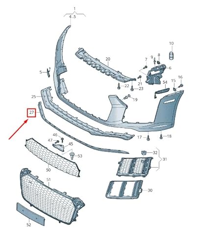 Passend für Audi R8 4S Frontspoiler Spoiler 4S0807110B9B9 4S0807110B 9B9 Original von gtvtrading