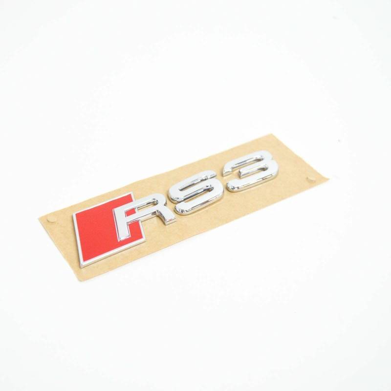 Passend für Audi Rs3 8P Heckklappen-Emblem 8P08537402Zz Original von gtvtrading