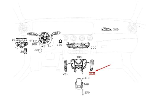 Passend für Mb E C238 Schalterblock Bedienfeld unten rechts A2139057303 Original von gtvtrading