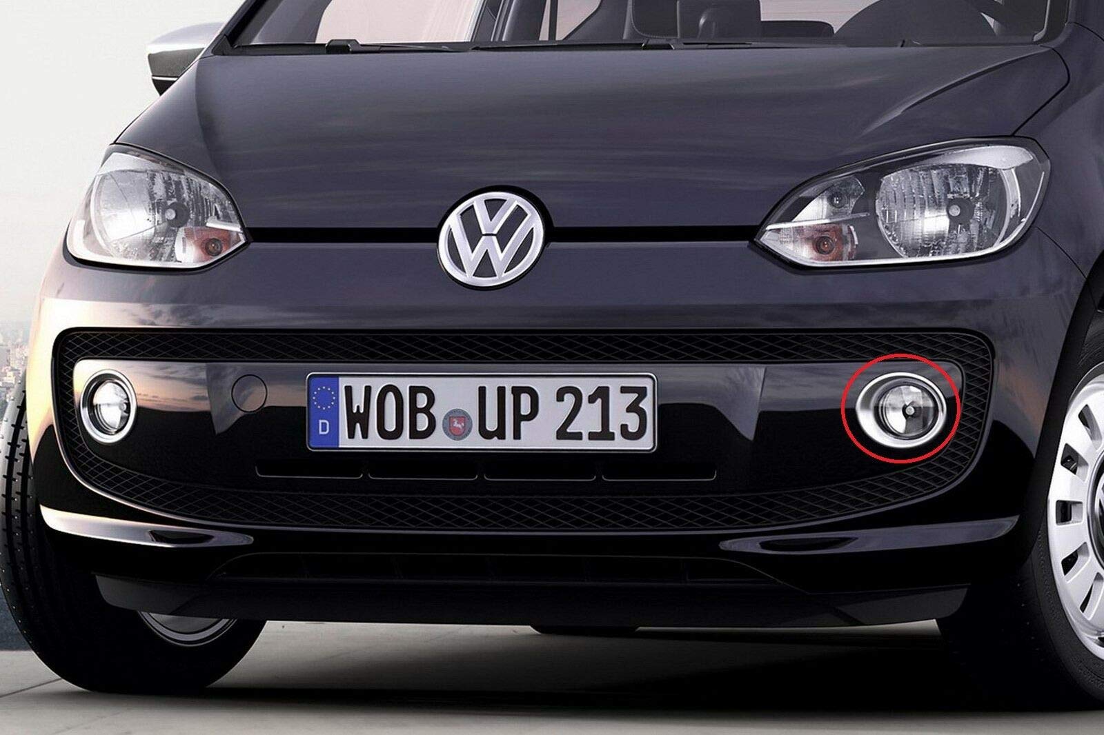 Passend für VW Load Up Nebelscheinwerfer-Umrandungsverkleidung vorne links 1S0853399A2Zz Original von gtvtrading