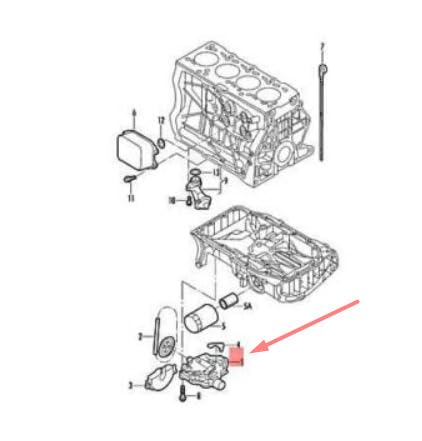 Passend für Volkswagen Passat B8 3G Ölpumpe 04E115103Ae Original von gtvtrading