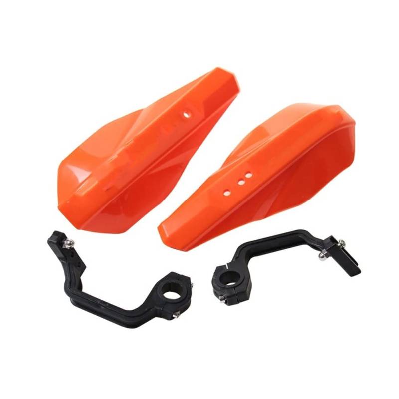 Handprotektoren Motorrad 22MM 28MM Handlenker Lenkerschutz Handschutz Für KAWASAKI Für KX KLX KXF KDX 125 150 250 450 Für KX250F KX450F KX250 (Farbe : Orange) von guobaopipi