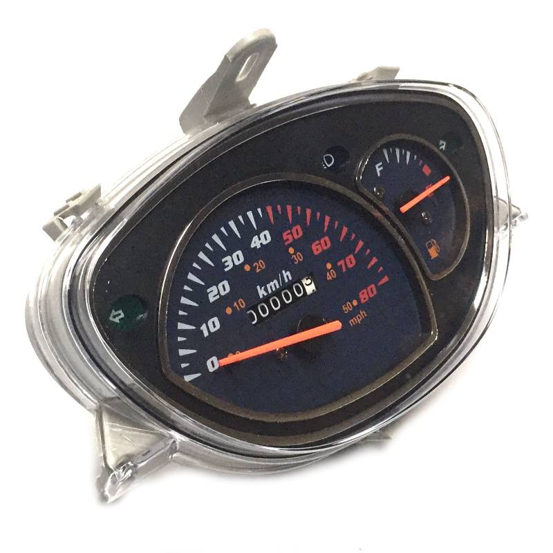 TACHO TACHOMETER COCKPIT INSTRUMENTENBLOCK kompatibel mit REX MONZA 50 STRATOS MONTANA SCOOTER und baugleiche SHENKE JONWAY JINAN QINGQI CHINA ROLLER von gy6-ersatzteile_de