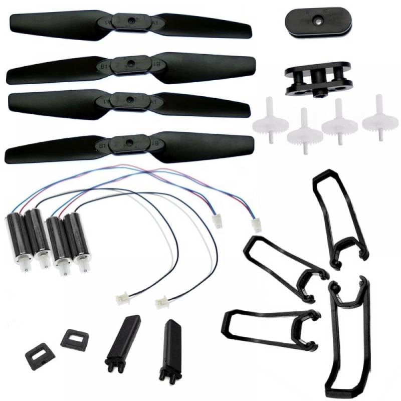 E58 WiFi RC Quadcopter Drone Ersatzteile Propeller Arm Schutz Wachen Kompatibel Mit Faltbare Quadcopter Zubehör(SET BIG) von hJNGdU