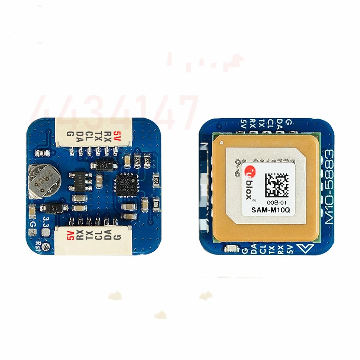 M10Q-5883 GNSS-Modul mit QMC5883L Kompass Digital AirSpeed, kompatibel mit U B X M10 GPS für Renndrohnen 4 bis 9 V von hJNGdU