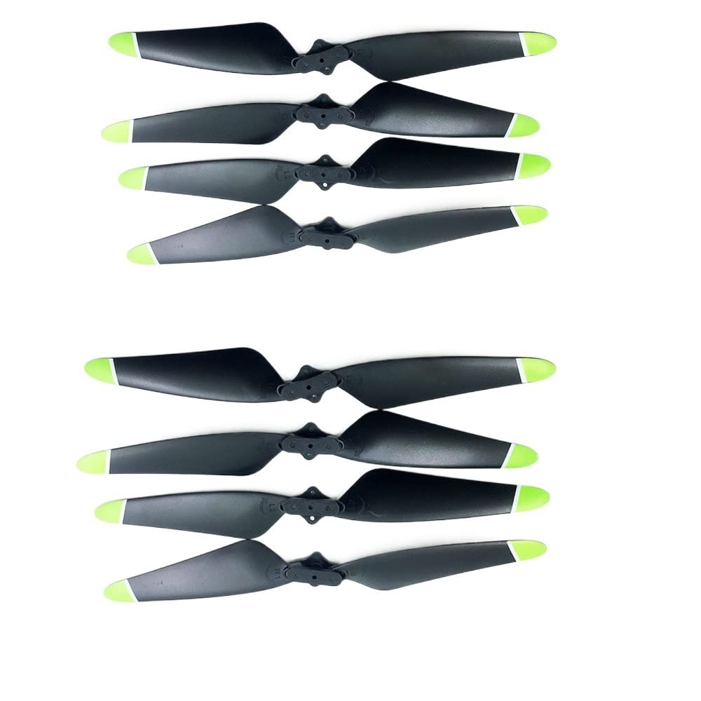 X17 POILT Propeller kompatibel mit 8811 8811Pro ICAT6 RC Drone Quadcopter Ersatzteile Zubehörset(GREEN 8PCS) von hJNGdU