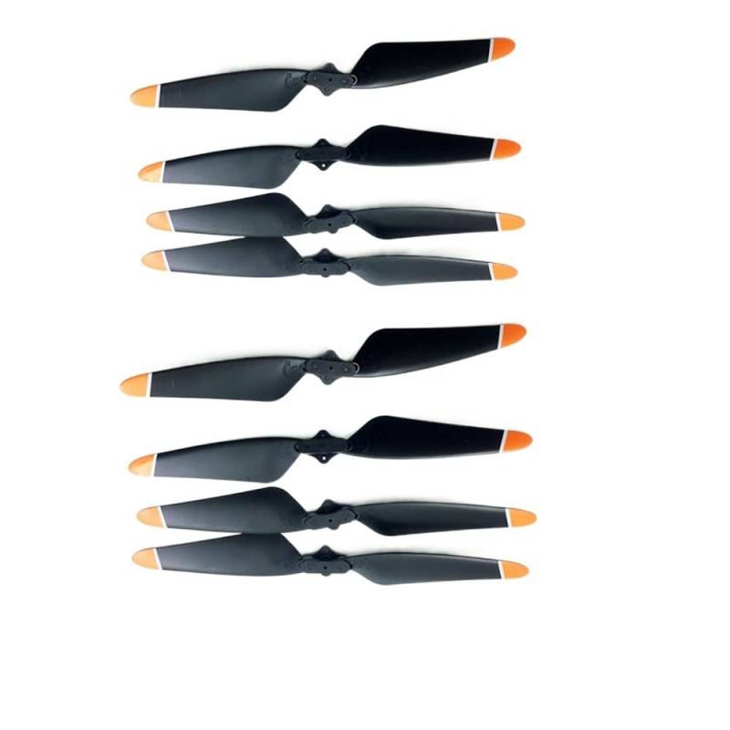 X17 POILT Propeller kompatibel mit 8811 8811Pro ICAT6 RC Drone Quadcopter Ersatzteile Zubehörset(ORANGE 8PCS) von hJNGdU