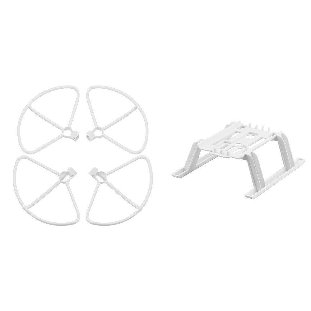 X8 SE 2020 Quick Release Drone Fahrwerk Propeller Guard Kit Höhe Extender Lange Bein Fuß Kompatibel mit ähnlichen Drohnen(2 IN 1 A) von hJNGdU