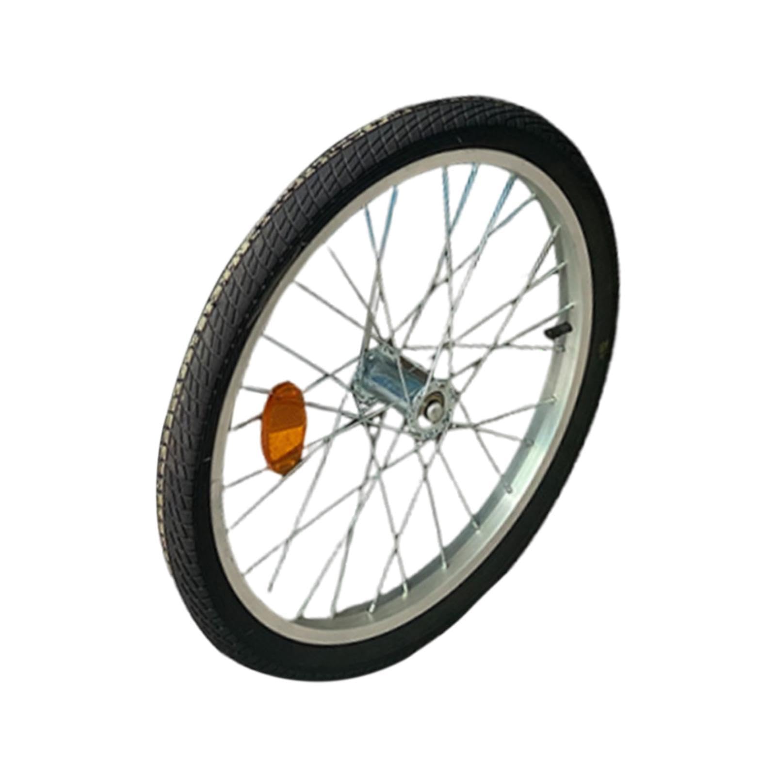 harayaa Fahrradanhänger Rad Reserad Wheel Great Traction Fahrradfahrradstabil, 14 Inch von harayaa