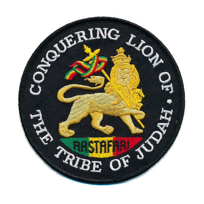 80 mm The Lion of Judah The Tribe of Judah Patch Aufnäher Aufbügler 0664 X von hegibaer