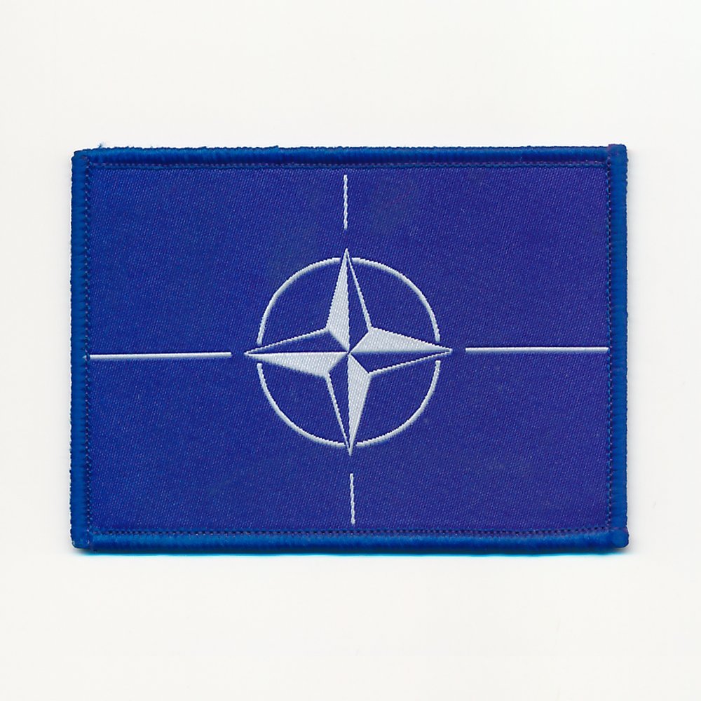 hegibaer NATO Nord-Atlantik-Bündnis Flaggen Flags Patch Aufbügler Aufnäher 0729 B von hegibaer