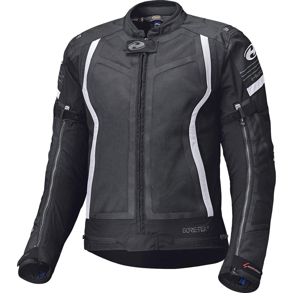 Held AeroSec GTX Textiljacke schwarz/weiß L Herren von held