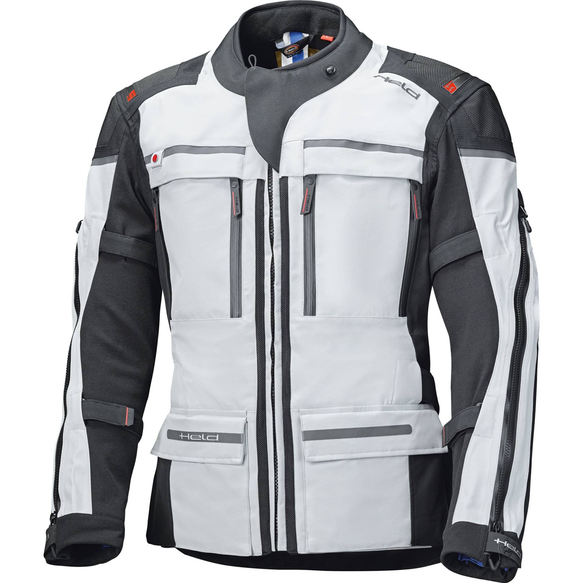 Held Atacama Textiljacke GTX grau/rot 5XL Herren von held