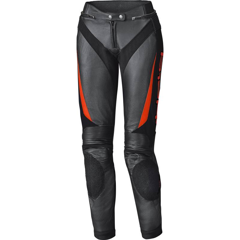 Held Lane II Damen Lederhose schwarz/neonrot 38 Damen von held