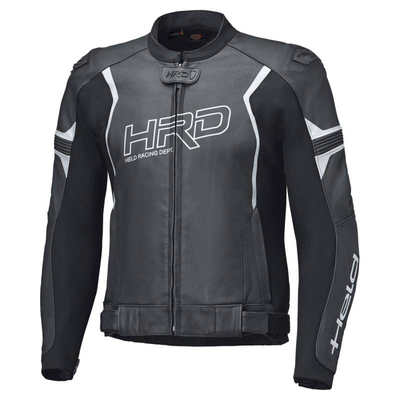 Held Street Rocket 4 Lederjacke schwarz/weiß 106 (54 lang) Herren von held