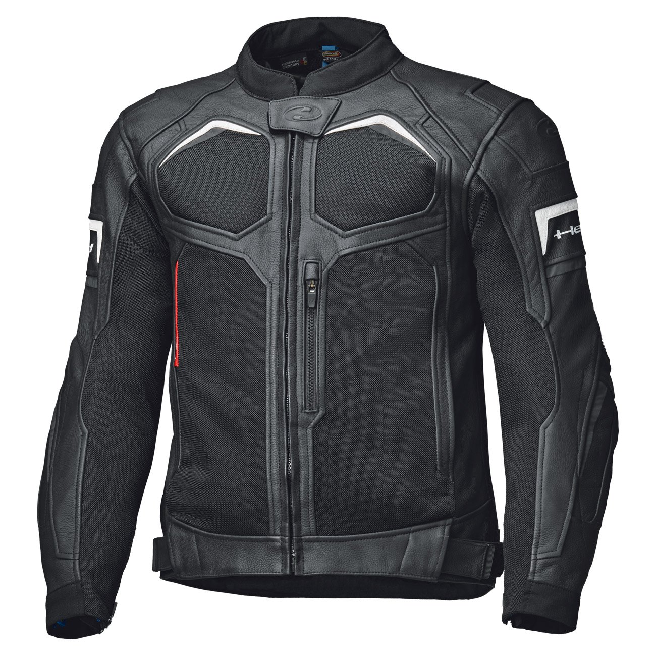 Held Torver Top Air Leder-/Textiljacke schwarz/weiß 50 Herren von held