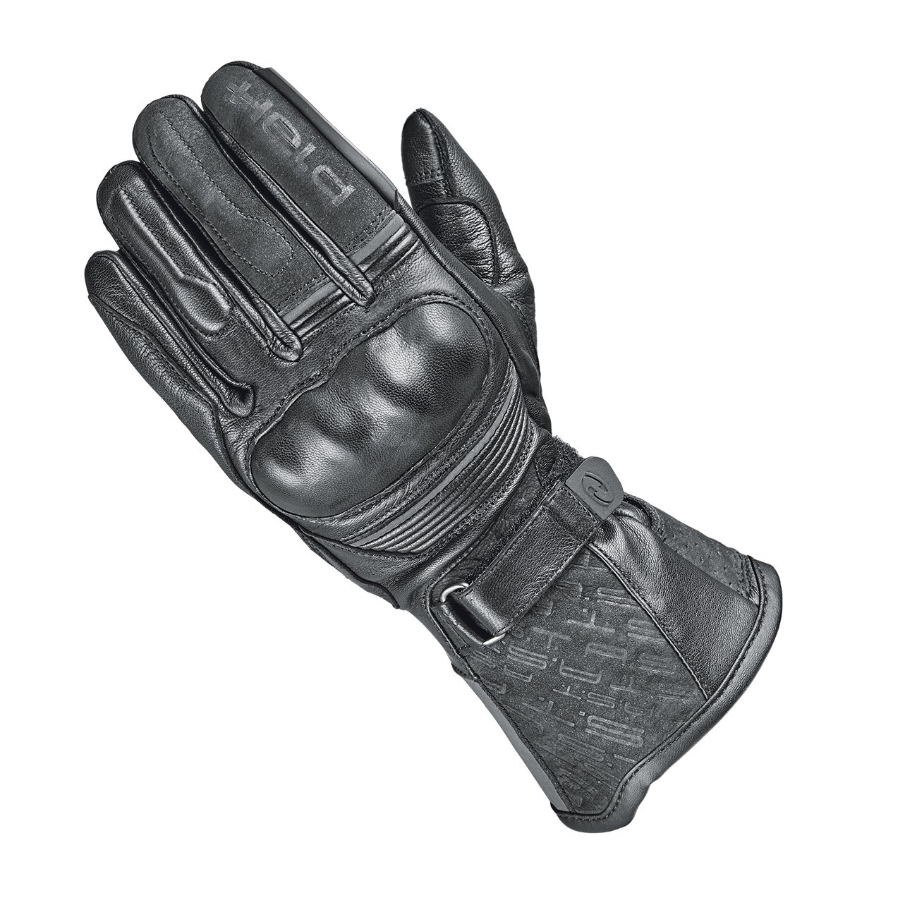 Held Tour Mate Lederhandschuh lang schwarz 10 (Kurze Finger) Herren von held