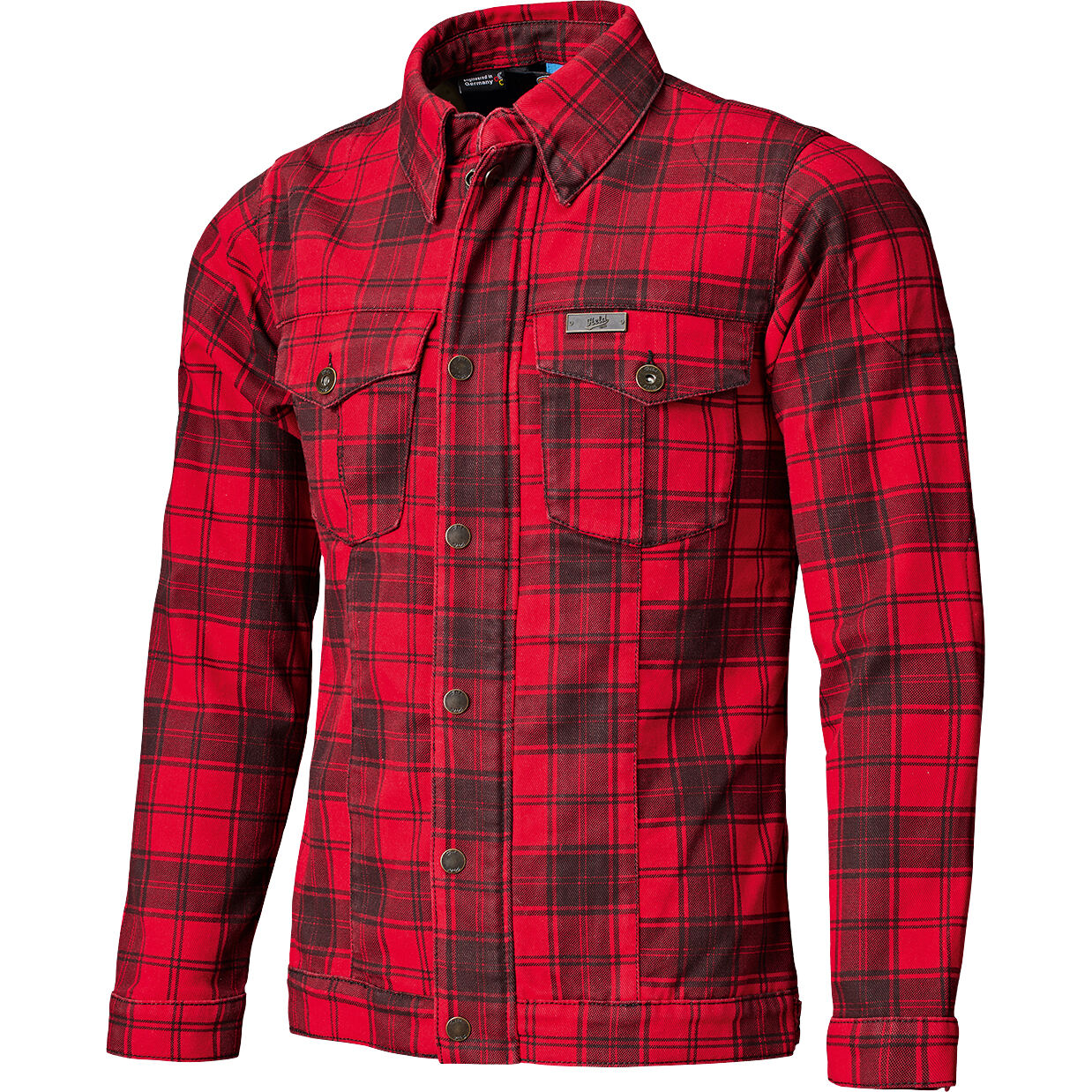 Held Woodland Hemd schwarz/rot 3XL Herren von held