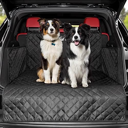 Kofferraumschutz Hund, für Peugeot 2008 I (Facelift 2016) SUV, Crossover 2013-2019 Auto Kofferraum Hundedecke Wasserdicht Kratzfest Reißfeste Kofferraum Schutzmatte Hunde von hfzqkj
