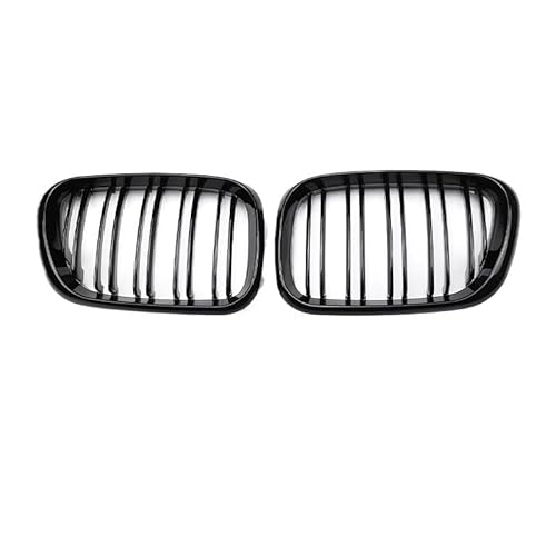 Kühlergrill Frontstoßstange Auto Front Upper Bumper Einzel Lamellen Doppel Lamellen Grille Für X5 Serie Für E53 1999 2000 2001 2002 2003 Front Stoßstange Grill von hgudyr