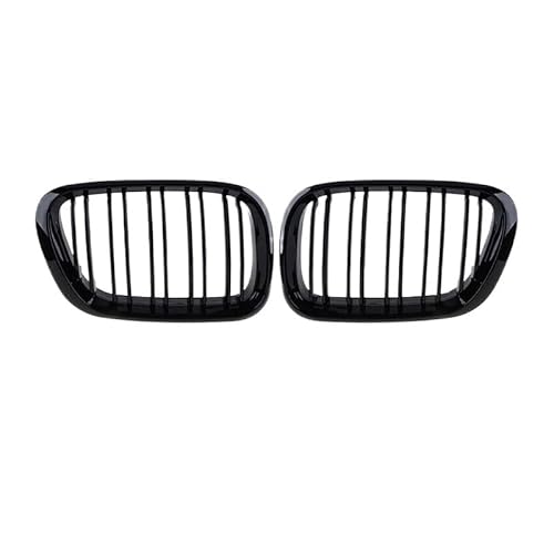 Kühlergrill Frontstoßstange Auto Front Upper Bumper Einzel Lamellen Doppel Lamellen Grille Für X5 Serie Für E53 1999 2000 2001 2002 2003 Front Stoßstange Grill von hgudyr