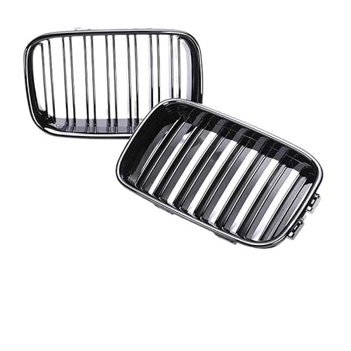 Kühlergrill Frontstoßstange Auto-Frontoberstoßstangengrill Einzellamellengrill Für 3er-Serie Für E36 1992 1993 1994 1995 1996 Front Stoßstange Grill von hgudyr