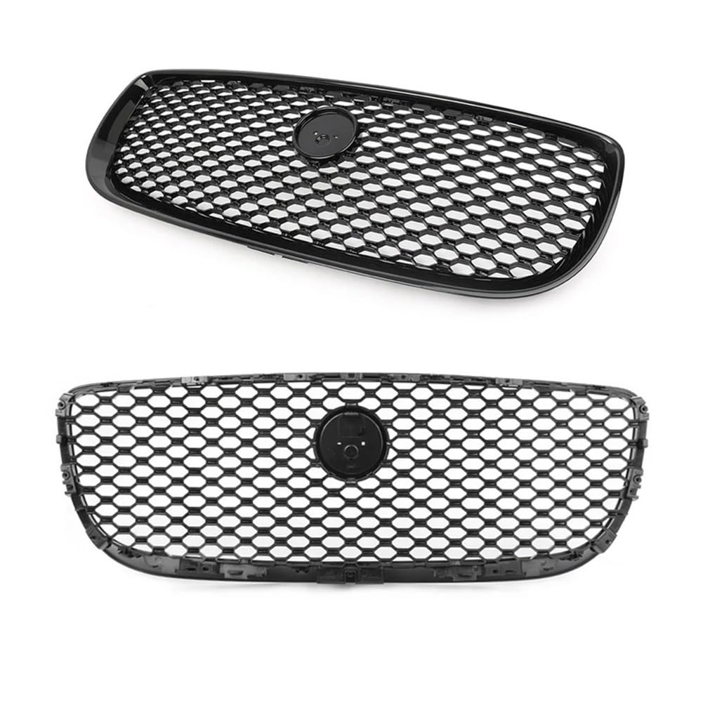 Kühlergrill Frontstoßstange Auto-Frontstoßstange-Grill-Mittelpanel-Styling Oberer Grill Für Jaguar Für XJ 2016 2017 2018 2019 2020 Front Stoßstange Grill von hgudyr