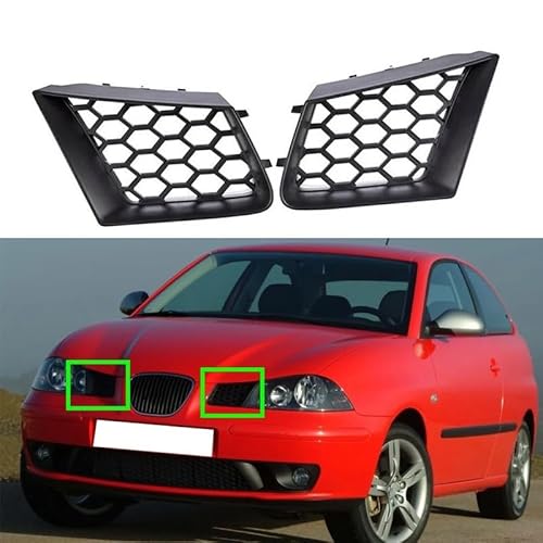 Kühlergrill Frontstoßstange Auto-Frontstoßstangen-Obergitter Für SEAT Für Ibiza Für Typ 2002 2003 2004 2005 2006 2007 2008 2009 Front Stoßstange Grill von hgudyr